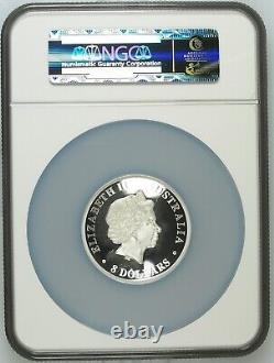 2016P Australia 5 oz Wedge Tailed Eagle NGC PF69 High Relief 5oz Fine Silver BE