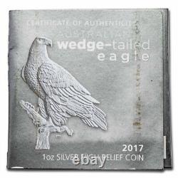 2017 AUS 1 oz Silver Wedge Tailed Eagle PF-70 NGC HR Reverse PF SKU#278897
