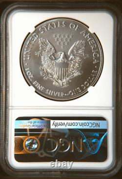 2017 American Eagle 1oz Ngc First Day Of Issue Perfect Ms70 Top Pop High-grades