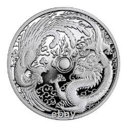 2018 Australia 1 oz Silver Dragon & Phoenix Proof Coin NGC PF70UC Perth Mint