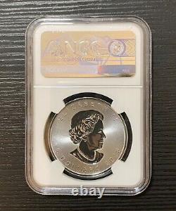 2018 Canada $5 Maple Leaf Incuse Design First Releases Silver Coin NGC MS69