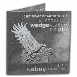 2019 AUS 1 oz Silver Wedge Tailed Eagle PF-70 NGC FR HR (Box/COA) SKU#278895