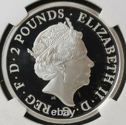 2019 Great Britain Britannia Proof Set, All Three Coins NGC PF70