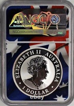 2019 P $1 Australia Silver Wedge Tailed Eagle NGC MS70 First Day of Production