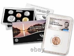 2019 US Silver Proof Coin Set &W Lincoln Cent NGC GEM Reverse Proof FR SKU57891