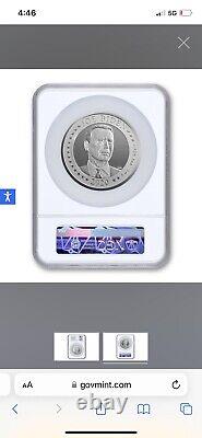 2020 5oz Silver Medal US Presidential Election Trump Biden Flip Coin NGC PF70 FR