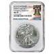 2020 (P) $1 American Silver Eagle NGC MS70 Emergency Production Liberty Bell Lab