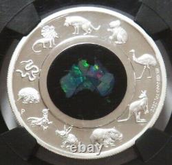 2020 P Silver Australia $1 Great Southern Land Opal Ngc Pf 70 Uc First Releases