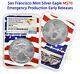 2020 (S) $1 American Silver Eagle NGC MS70 Emergency Early Releases Flag Core