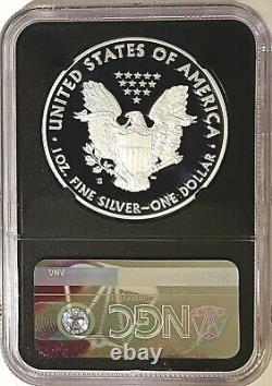 2020 S Silver Eagle NGC PR70 DCAM Pristine, First Day, MERCANTI SIGNATURE