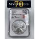 2021 American Silver Eagle Ngc Ms70 Type 2 Early Releases Mercanti Signature