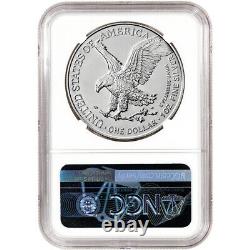 2021 American Silver Eagle Type 2 NGC MS70 First Day of Issue 1st Label