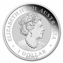 2021 Australia 1 oz Silver Swan MS-70 NGC (ER) SKU#227387