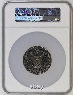 2021 Cameroon Neptune 1/2 oz 17.5 g. 999 Silver Coin Planet NGC PF70 Ultra Cameo