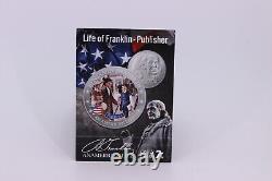 2021 Cook Islands $2 Silver Coins NGC MS70 Life of Franklin 6 Piece Set