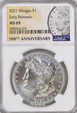 2021 Early Releases Morgan Silver Dollar NGC MS69