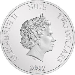 2021 Niue Lord of the Rings Frodo Baggins 1 oz Silver Coin NGC PF 70 UCAM