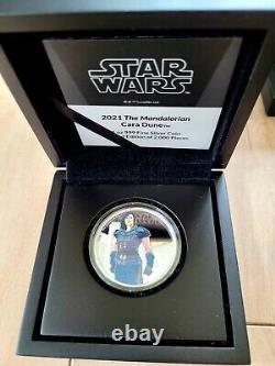 2021 Niue Star Wars Mandalorian Complete Set 4 X 1oz Silver coins