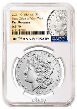 2021 O Morgan Dollar NGC MS70 First Releases PRESALE