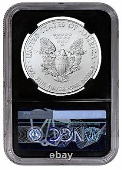 2021 (P) $1 Silver Eagle Philadelphia Emergency Type 1 NGC MS70 FDOI Black Core