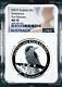 2021 P Australia Silver Kookaburra NGC MS 70 $1 1 oz Coin Flag FR Label PERFECT