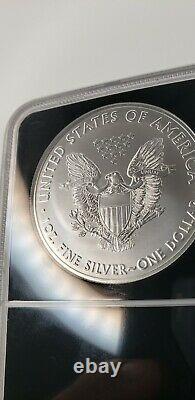 2021 (S) $1 American Silver Eagle NGC MS70 Emergency Production TYPE 1