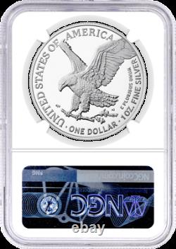 2021 (S) $1 Silver Eagle Type 2 Struck at San Francisco Emergency NGC MS70 FDOI