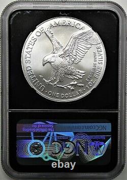 2021 (S) $1 Silver Eagle Type 2 Struck at San Francisco NGC MS70 FDOI Mercanti