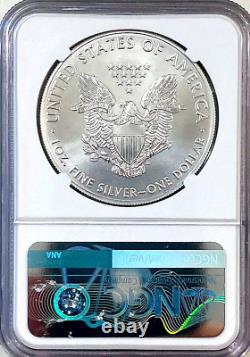 2021 Silver Eagle $1 Type 1 AT DUSK & AT DAWN #232 To Last Coin Struck NGC MS70