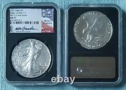 2021 Silver Eagle Type 2 Ngc Ms70 First T2 Production Michael Gaudioso Signed
