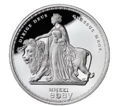 2021 St Helena Una and Lion 1oz Silver Proof Masterpiece Wyon PF69 NGC SPOTTED