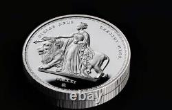 2021 St Helena Una and Lion 1oz Silver Proof Masterpiece Wyon PF69 NGC SPOTTED