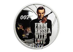 2021 Tuvalu James Bond 007 From Russia With Love 1/2oz Silver Coin NGC PF 70