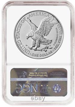 2021 Type 2 Silver Eagle NGC MS70 First Day of Issue Signed Gaudioso