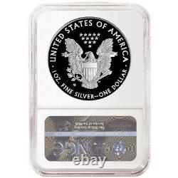 2021-W Proof $1 Type 1 American Silver Eagle NGC PF69UC ER Blue Label