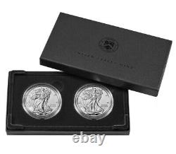 2021 W S NGC RP70 REVERSE PF70 SILVER EAGLE T1 & T2 DESIGNER 2pc SET