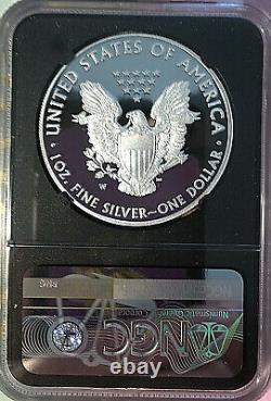 2021 W Silver Eagle T-1 Heraldic Congratulations Set Ngc Pf70 Fdi Mercanti