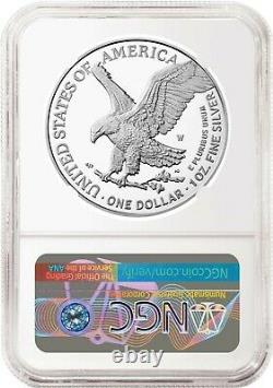 2021 W Silver Eagle Type 2 Eagle Landing Ngc Pf70 Er Fr 35 Anniversa T2 Presale