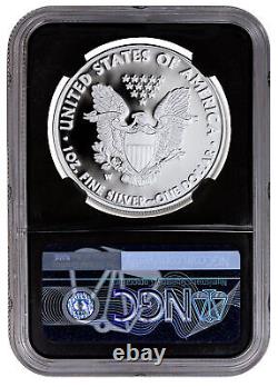 2021-W Silver Type 1 Proof American Eagle NGC PF70 UC FR Black Core Holder Ex