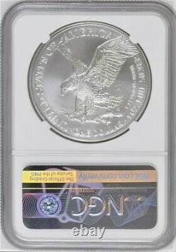 2021 w burnished silver eagle, type 2, ngc ms 69 fdoi, 1st Label