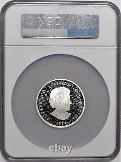 2022 $30 Canada 2oz Silver Multifaceted Animal Bald Eagle High Relief NGC PF70