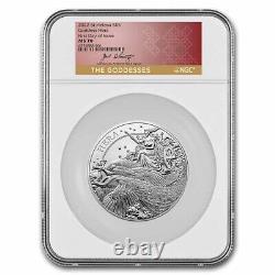 2022 5 oz Silver Hera and the Peacock MS-70 NGC (FDI) SKU#257055