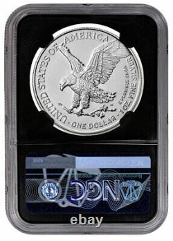 2022 American Silver Eagle NGC MS70 FDI BC Excl. 999 Silver Eagle Label PRESALE