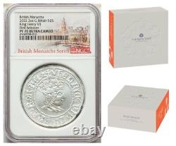 2022 British Monarchs, King Henry VII, 2OZ Silver NGC PR70 FR Ultra Cameo