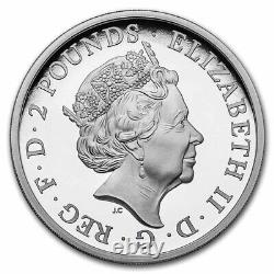 2022 Great Britain 1 oz Silver Britannia PROOF S£2 NGC PF 70UC I QEII effigy