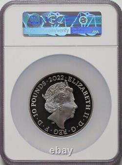 2022 Great Britain King Henry VII 5oz Silver NGC PR70 UC, 1 of 275 Rare Proof