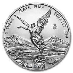 2022 Mexico 1 oz Silver Libertad MS-70 NGC (ER, Coat of Arms) SKU#257163