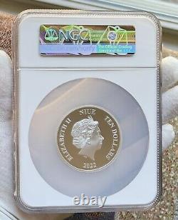 2022 NGC Niue DC Comics Classic Superheroes The FLASH 3oz HR Silver Proof PF69