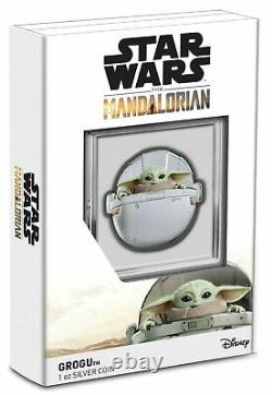 2022 Niue Star Wars Grogu Pod 1 oz Silver Coin NGC PF 70 First Releases with OGP