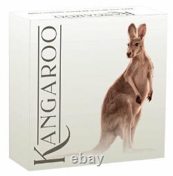 2022 P Australia Silver Kangaroo 2oz Silver Gilt Reverse Proof $2 NGC PF70 UC FR